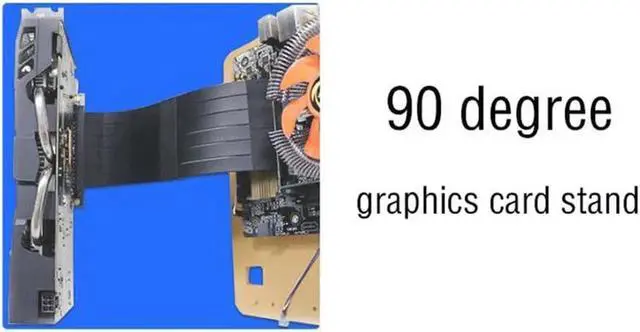 Alt view image 3 of 5 - Express 3.0 High Speed 16X Flexible Cable Extension Port Adapter Riser Card PC ie Card Connector Cable 250mm