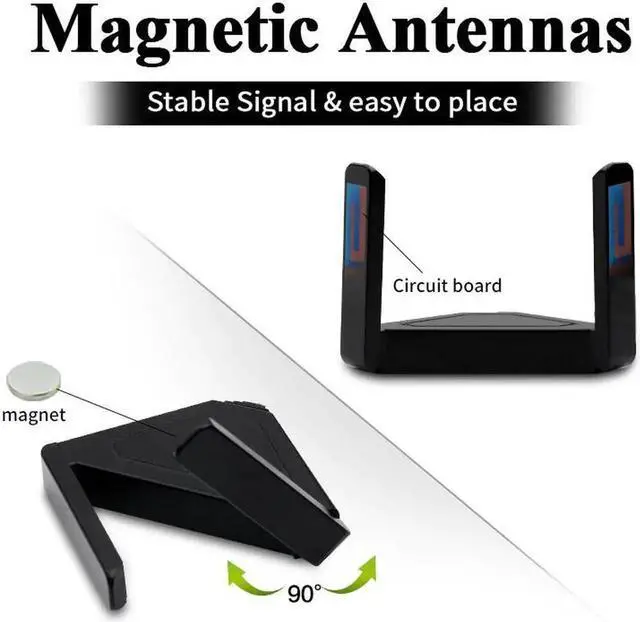 Alt view image 2 of 5 - 6 Gig+ AX200 BT 5.0 WiFi Card AX200NGW 802.11ac ax 2.4Gbps MU-MIMO OFDMA Miracast PC Wireless Network Adapter Ultra-Fast