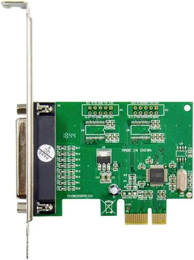 Main image of 1 Port Parallel PCIe X1 Card PCI Express to DB25 LPT Printer Expansion Adapter Card Support SPP / PS2 / EPP/ECP Modes