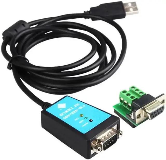 Main image of 2.0 to RS422 RS485 Converter Adapter Serial Cable FTDI Chipset with Magnetic Ring Serial Communication Cables 180cm