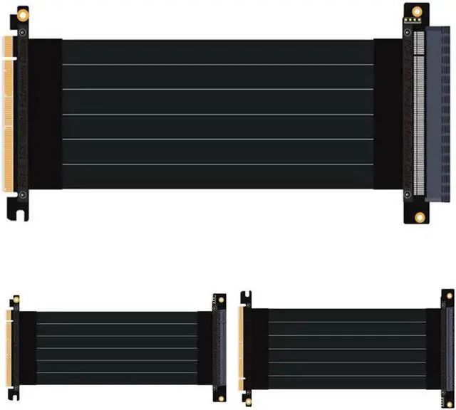 Main image of 3.0 16x To Pcie X16 Riser Extension Cable ie Cards 16x Slot Pci-e Cable Connector Stable for PC Host 15cm