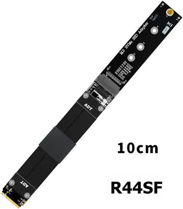 Main image of for NVMe SSD Extension Cable Solid Drive Riser Card R44SF/R24SF M2 to PCI-Express 3.0 X4 PCIE 32G/bps M Key Extender