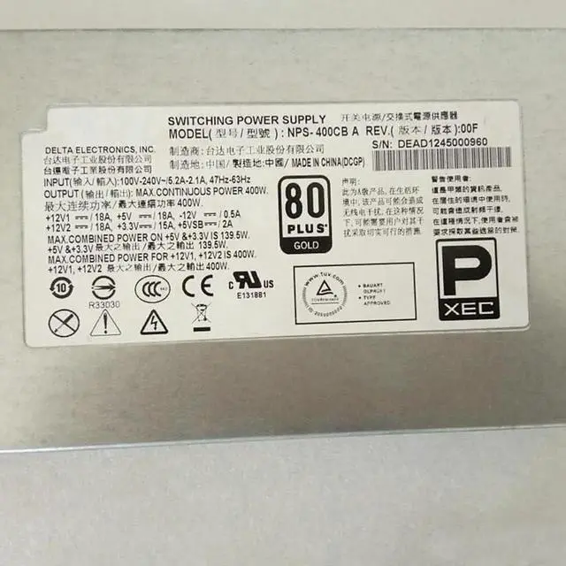 Main image of for Server Power Supply NPS-400CB A NPS-400CB B 1U 400W Fully Tested