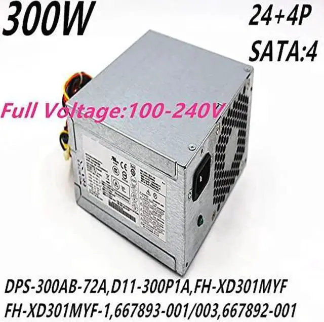 Alt view image 3 of 5 - PSU for 3330 3340 3380 300W Power Supply DPS-300AB-72A D11-300P1A PS-6301-8 FH-XD301MYF-1 D13-300P2A HP-D3006A0