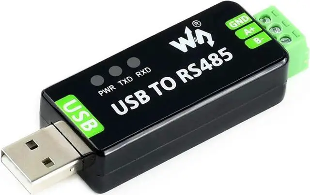 Alt view image 2 of 7 - USB to RS485 Converter Industrial Adapter Original FT232RL and SP485EEN Fast Communication Embedded Protection Circuits Resettable Fuse ESD Protection