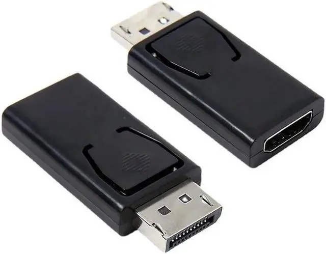 Main image of DisplayPort To HDMI-compatible Adapter Converter Display Port Male DP To Female HD TV Cable Adapter Video Audio for PC TV(1pcs)