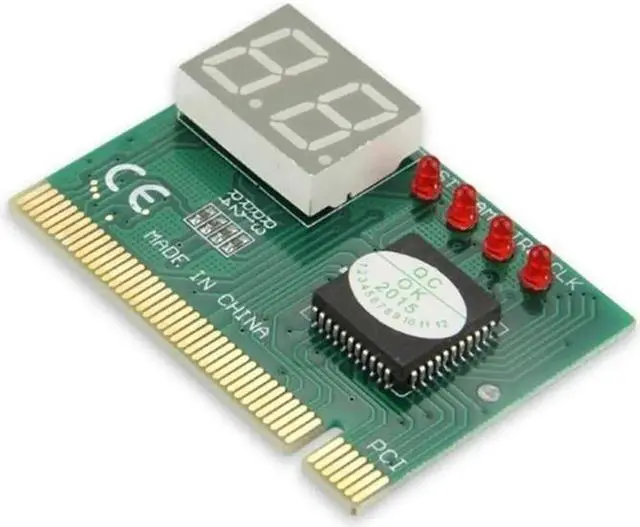 Main image of 2-Digit Code PCI Card Motherboard Analyzer Diagnostic Post Tester for Laptop/PC O10 20 DropsH-Pping
