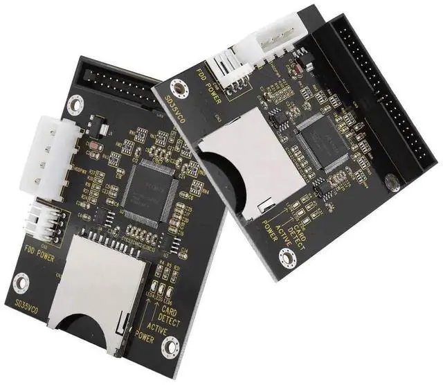 Alt view image 5 of 5 - Computer Connectors, SD Memory Card To 3.5inch 40Pin Male, IDE Hard Disk Drive Adapter Secure Digital Converter, IDE Hard Disk Drive Adapter, Compatible with DOS/Linux/Windows 98SE/Me/XP