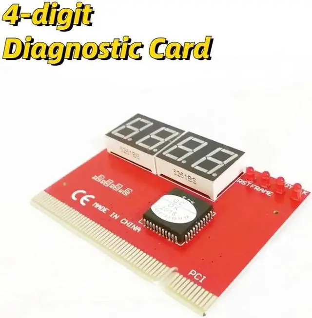 Main image of Computer Analysis PCI POST Card Motherboard LED 4-Digit Diagnostic Test PC Analyzer Network Repair Tool Kit New