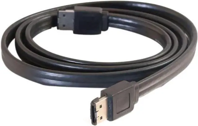 Main image of C2G 10220 External Serial ATA Cable, Black (3.3 Feet, 1 Meter)