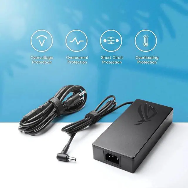 Alt view image 4 of 6 - 240W ROG Charger Fit for ADP-240EB B 20V 12A AC Adapter ROG Zephyrus G14 G15 M16 G16 S15 S17 ROG Strix Scar 15 17 G15 G17(Compatible with 180W 200W ROG Zephyrus Gaming Laptop)