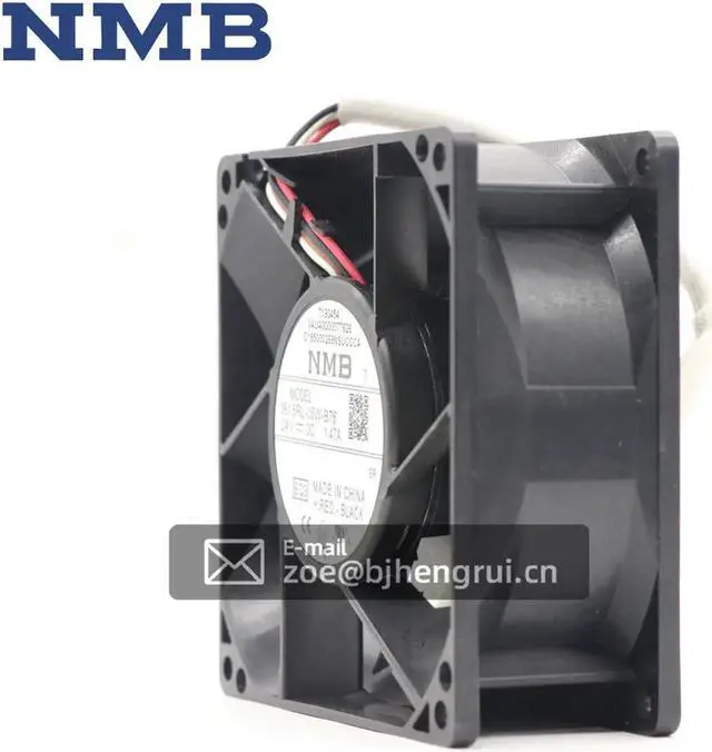 Alt view image 3 of 6 - Original New NMB 3615RL-05W-B76 DC 24V 1.47A 90X90X38mm ABB Inverter Cooling Fan ACS880