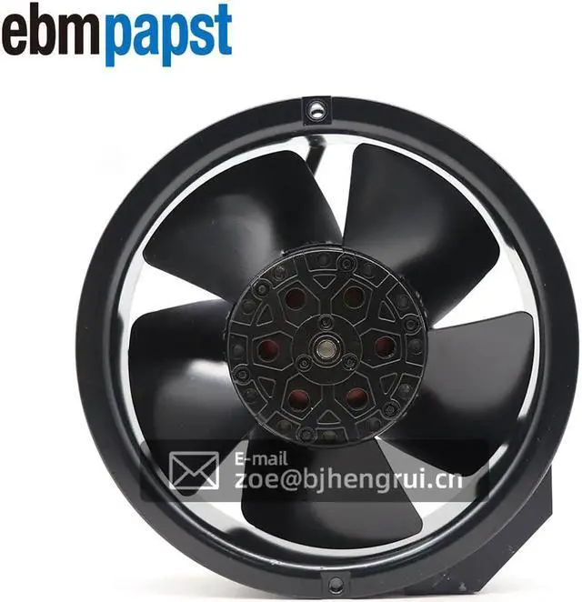 Alt view image 2 of 7 - Original New ebm-papst Fan W2E143-AA09-01 230V 440m³/h 3300rpm 6058ES 171.5 x 51mm High Temperature Resistance Fans