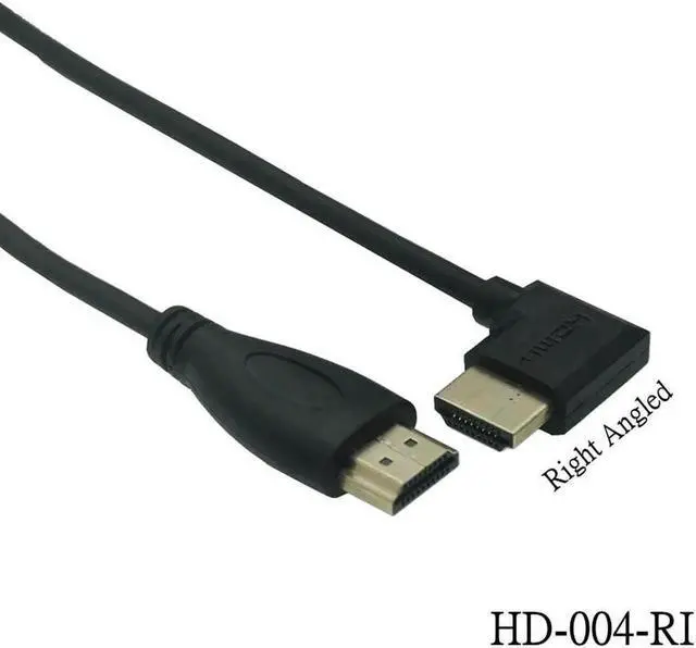 Main image of Dual HDM1-compatible Male to Female Converter Up Down Right Left Angled Adapter HDTV Cable for DVD PS3 PC(150cm)(HD-004-RI)
