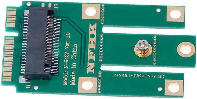 Main image of For Wifi Bluetooth Wireless Card A+E Key A Key M.2 NGFF Wireless Module To MINI PCIE Adapter