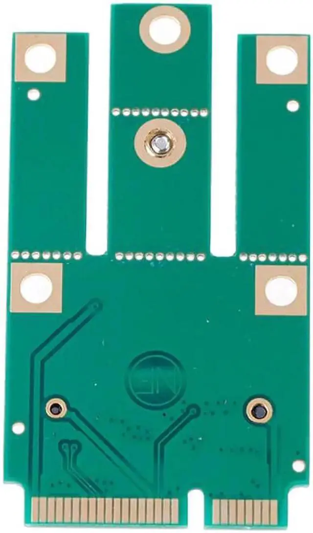 Alt view image 5 of 5 - For Wifi Bluetooth Wireless Card A+E Key A Key M.2 NGFF Wireless Module To MINI PCIE Adapter