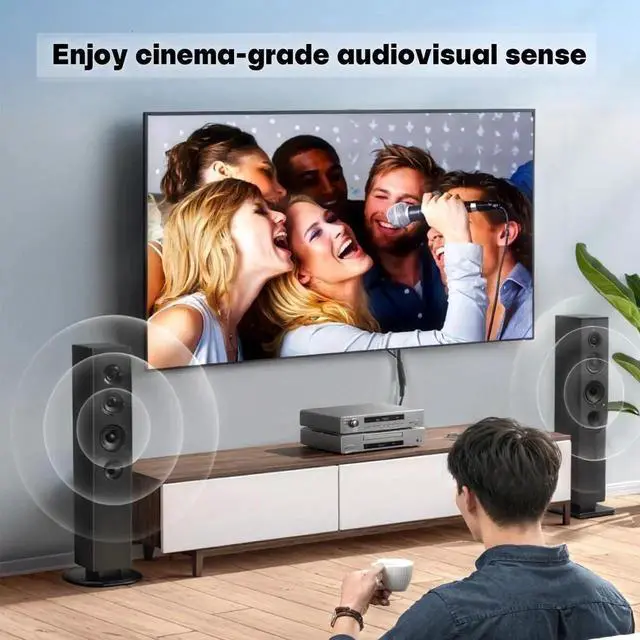 Alt view image 3 of 7 - Digital Optical to 3.5mm Audio Converter - Toslink SPDIF to 3.5mm Auxiliary Adapter for Samsung, Sony, LG TVs, Game Consoles, Sound Systems [No Built-in DAC]