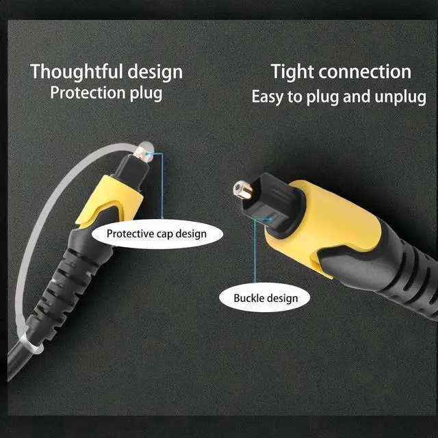 Alt view image 5 of 7 - Digital Optical to 3.5mm Audio Converter - Toslink SPDIF to 3.5mm Auxiliary Adapter for Samsung, Sony, LG TVs, Game Consoles, Sound Systems [No Built-in DAC]