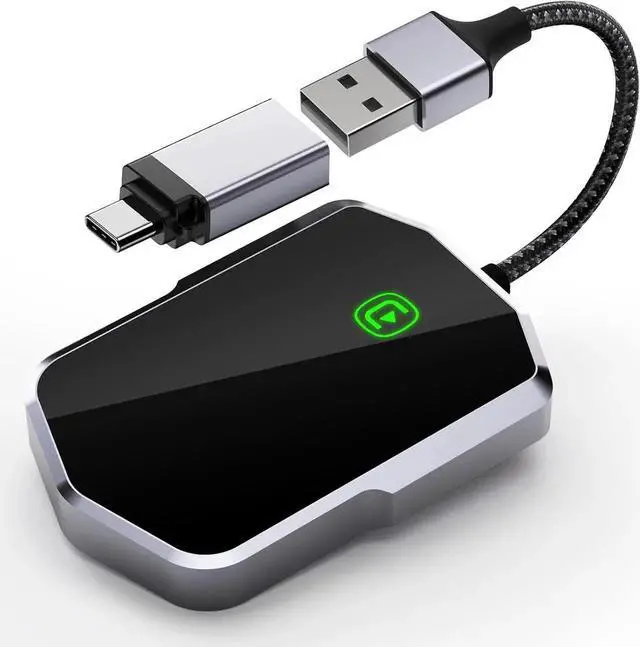 Main image of Wireless CarPlay Adapter for Apple 2024, Convert OEM Wired to Wireless Carplay Dongle, Plug and Play Carplay Wireless Adapter for iPhone iOS 10+ Stable and Fast Connection Low Latency Wireless CarPlay