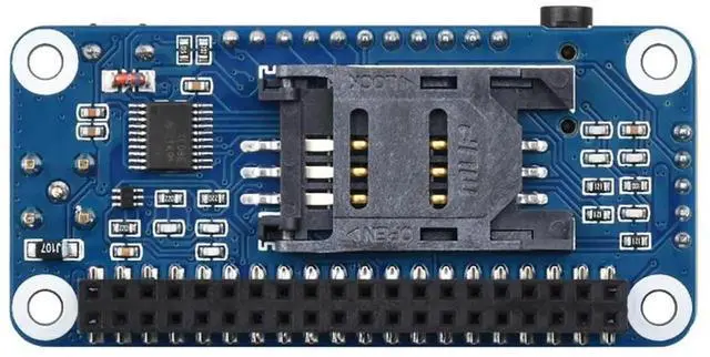 Alt view image 5 of 5 - R800C GSM/GPRS HAT for Raspberry Pi Series & Jetson Nano, Support 2G Communication, Phone Call & SMS