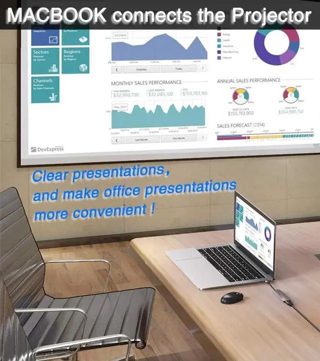 Alt view image 2 of 6 - USB C HUB Type C to Multi USB 3.0 HDMI-compatible Adapter Dock for MacBook Pro Huawei Mate 30 USB-C 3.2 Splitter Port Type C HUBColor: White (6 in 1 mode C)