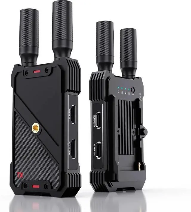 Main image of Wireless HDMI Transmitter and Receiver, 1080P Full HD Wireless Video Transmission System with Loop-Out, 1300FT Los Range, 0.05s Latency for Streaming from DSLRs, Laptops, Setop Boxes to TVs/Projectors