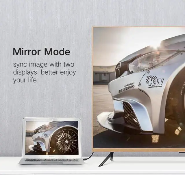 Alt view image 4 of 6 - Mini DP To HDMI-compatible Cable 4K 32Hz Mini DisplayPort To HD Adapter Display Port Video Audio for PC HDTV Projector LaptopColor: Black (4K black 1.8m)