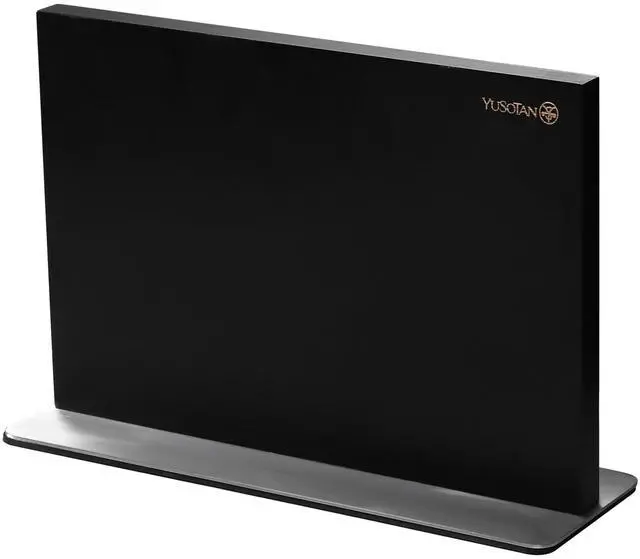 Alt view image 7 of 7 - YUSOTAN  5-Piece Kitchen Knife Set with Wood Magnetic Knife Holder, Japanese Knife Set High Carbon Stainless Steel Knife Set Suitable for Thanksgiving, Wedding, Father's Day Gift Giving