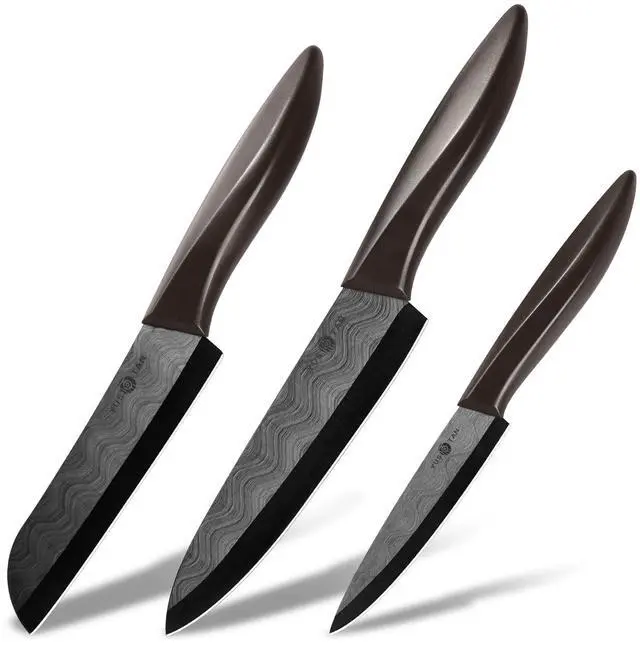 Main image of YUSOTAN 3-Piece Ceramic Knife Set 6"Ceramic Knife 5"Lettuce Knife 4"Paring Knife Ceramic Kitchen Knive Set for Father's Day Mother's Day Christmas Wedding Gifts Birthday Gifts Thanksgiving