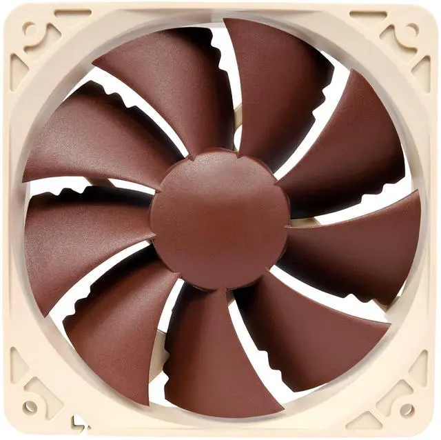 Alt view image 5 of 8 - Noctua NF-P12 PWM, Premium Quiet Fan, 4-Pin (120mm, Brown)