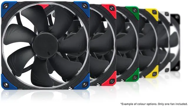 Alt view image 13 of 15 - Noctua NF-A14 PWM chromax.Black.swap, Premium Quiet Fan, 4-Pin (140mm, Black)