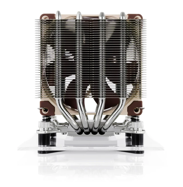 Alt view image 2 of 6 - Noctua NH-D9L, Quiet High-Performance Dual-Tower CPU Cooler | Compact 110mm Height, ITX SFF Low-Noise Cooling, For Intel & AMD, 92mm Fan, 100% RAM Compatibility, Rich Accessory Kit