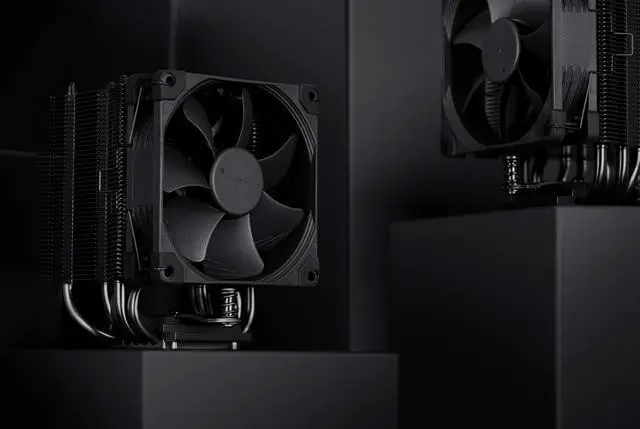 Alt view image 5 of 6 - NH-U9S chromax.Black, 92mm Single-Tower CPU Cooler (Black)