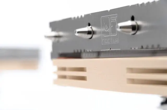 Alt view image 9 of 10 - Noctua NH-L12S, Premium Low Profile CPU Cooler with Quiet 120mm PWM Fan (Brown)