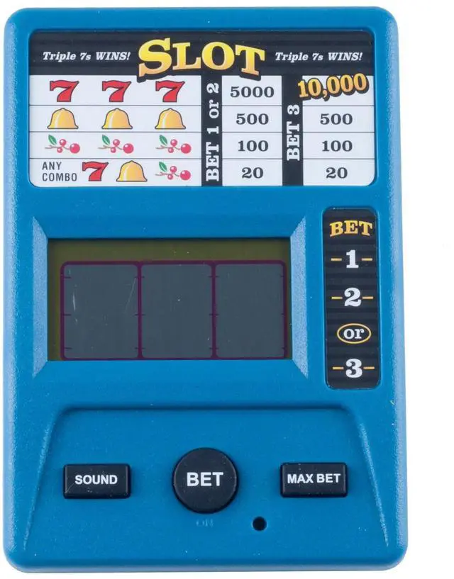Main image of Electronic Handheld Slot Machine Game