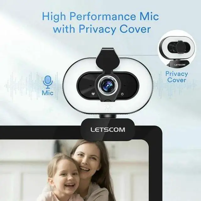 Alt view image 4 of 7 - 1080P Webcam HD USB PC Desktop Laptop Web Camera Microphone Video Record FHD OG