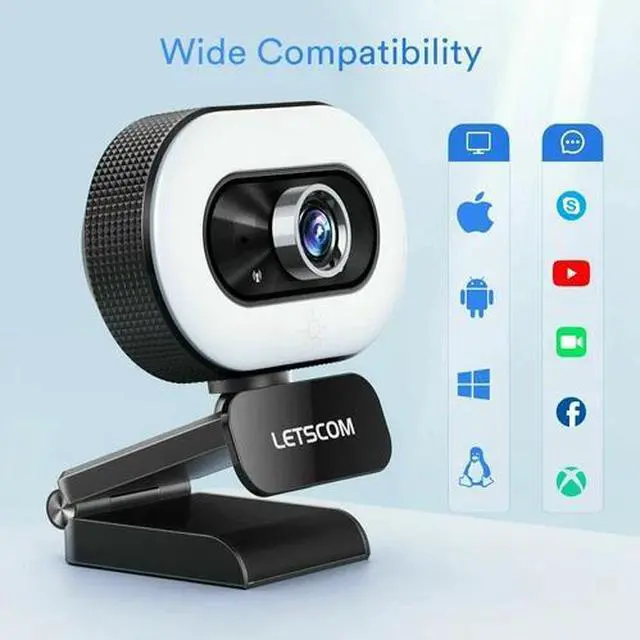 Alt view image 5 of 7 - 1080P Webcam HD USB PC Desktop Laptop Web Camera Microphone Video Record FHD OG
