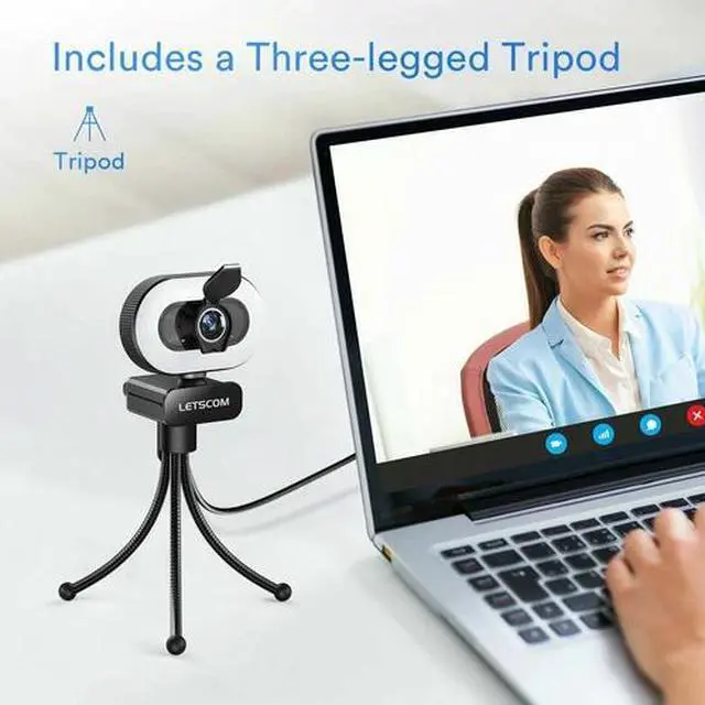 Alt view image 7 of 7 - 1080P Webcam HD USB PC Desktop Laptop Web Camera Microphone Video Record FHD OG