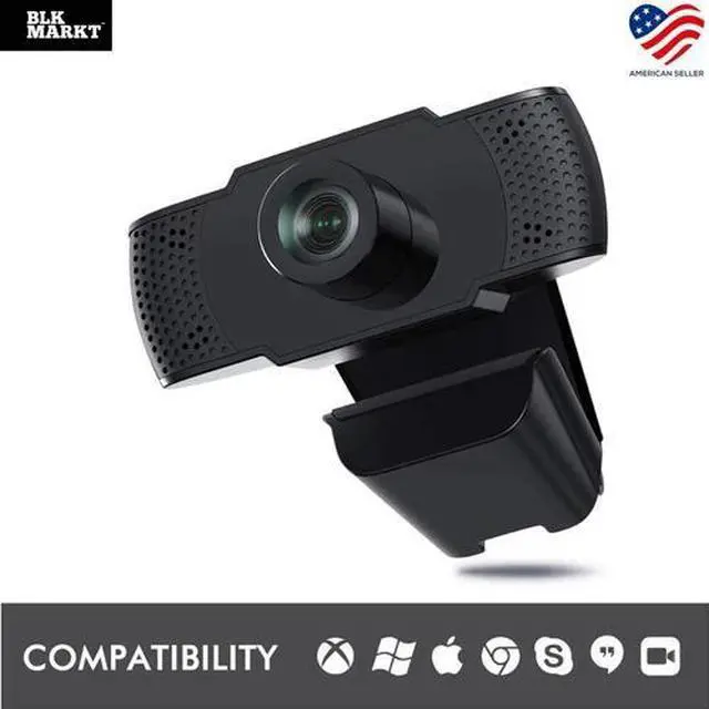 Alt view image 2 of 7 - Webcam HD with Microphone Web Camera USB 2.0 for PC MAC Desktop Laptop Computer