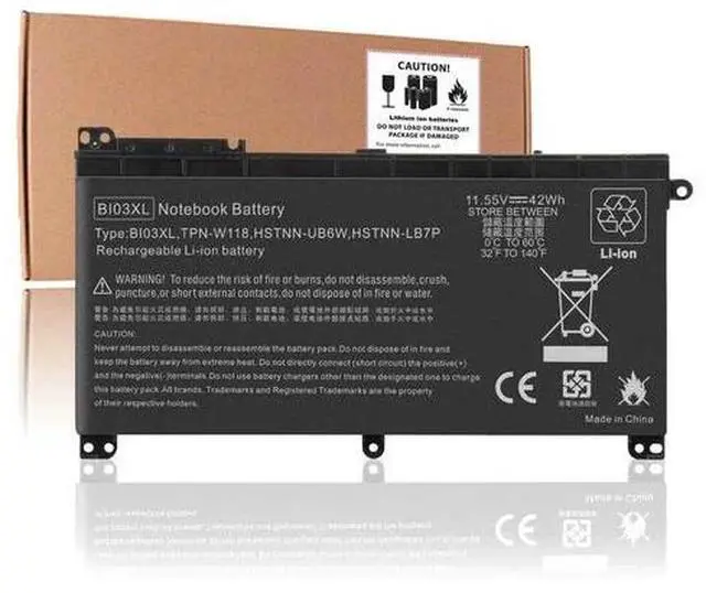 Main image of For HP Chromebook Battery843537-541 844203-850 B103XL BI03XL HSTNN-UB6W TPN-W118