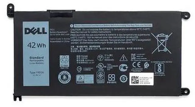 Alt view image 2 of 5 - NEW Original YRDD6 Battery for Dell Inspiron 14 15 17 3000 5000 7000 Vostro
