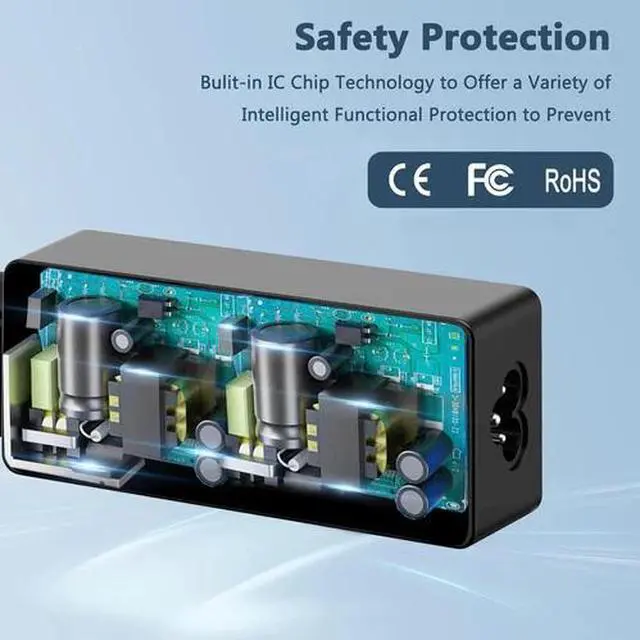 Alt view image 2 of 7 - New 19V 3.42A 65W AC Adapter Charger For Toshiba Laptop Power Supply Cord Cable