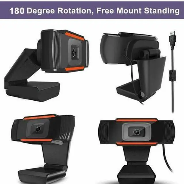 Alt view image 2 of 4 - Upgraded Webcam Auto Focusing Web Camera Cam with Microphone For PC Laptop 1080p