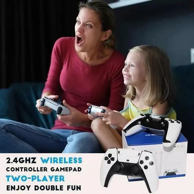 Alt view image 7 of 7 - 4K HDMI TV Game Stick Built-in 64GB 30000+ Video Games Console Wireless Gamepad