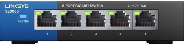 Main image of SE3005 5-Port Gigabit Ethernet Switch