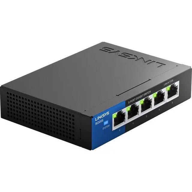 Alt view image 2 of 3 - SE3005 5-Port Gigabit Ethernet Switch