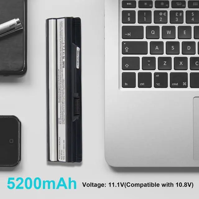 Alt view image 5 of 7 - ARyee BTY-S14 5200mAh Laptop Battery Replacement for MSI GP60 CX61 CR70 CR650 FR400 FX420 GE60 CX61 GE620DX Series GE60 GE70 CR41 CX61 CR70 BTY-S14 BTY-S15 GE60 GE70 CR41
