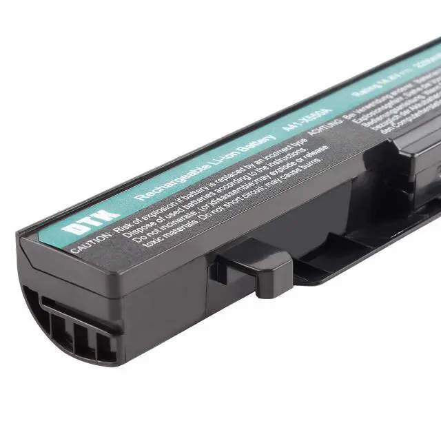 Alt view image 4 of 7 - DTK Laptop Battery for Asus X551 X551C X551CA X551M X551MA Series A41 D550 0B110-00250100 A31N1319 A41N1308