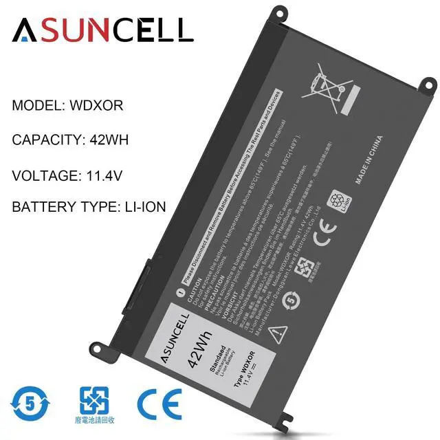 Alt view image 6 of 7 - WDX0R Laptop Battery for dell Inspiron 15 7579 7569 5578 5565 5567 5568 5570 5775 5579 7560 7570 13 5378 5368 7375 7368 7378 17 5765 5767 5770 Series P69G001 P58F P58F001 P75F P66F P69G 3CRH3