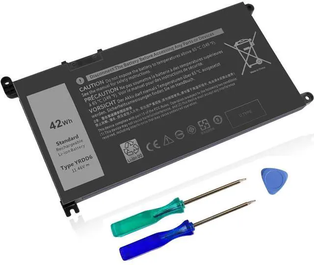 Main image of YRDD6 Laptop Battery Replacement for Dell inspiron 7586 3583 3593 3582 3501, inspiron 15 5000 Series 5593 5582 5584 5594 5598 5585 14 3493 5482 5485 5491 5493 Vostro 5481 1VX1H P93G P75F Computer.
